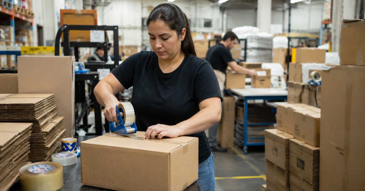 Trabajo de Empacadora Lunes a Viernes: Lo Que Nadie Te Dice