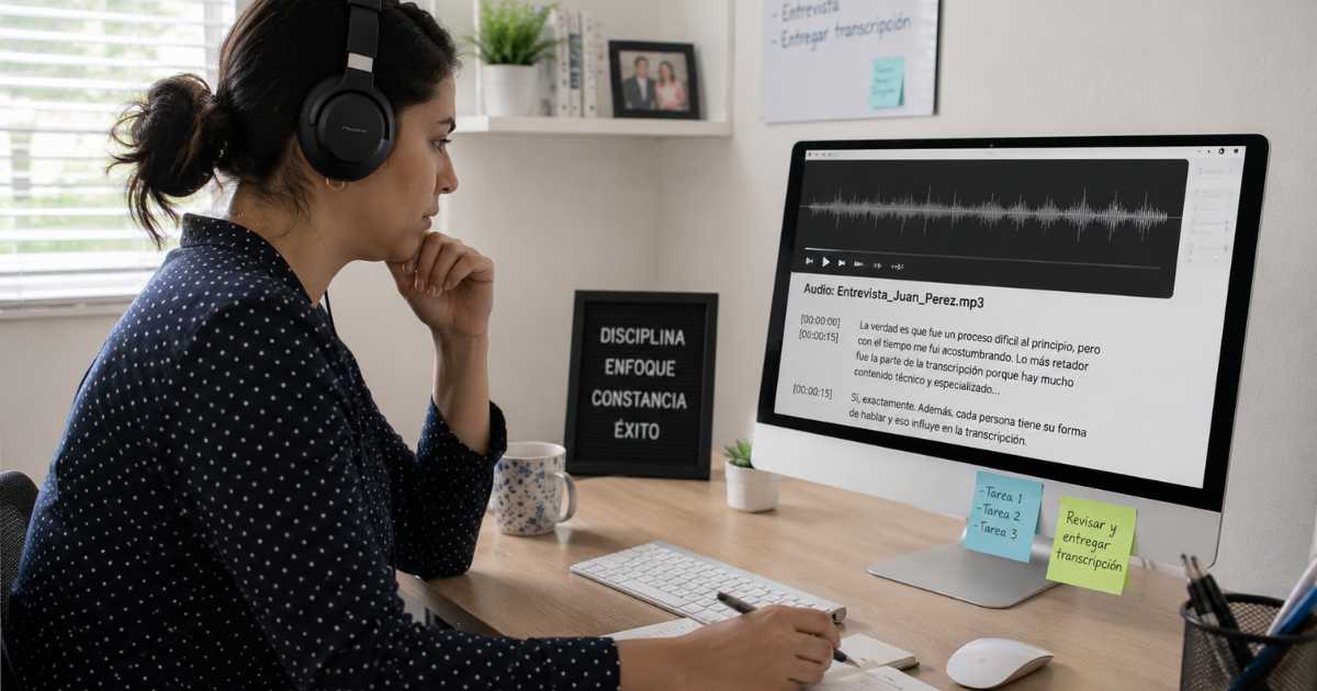 Trabajos de Transcriptor Desde Casa en Español: Guía Completa 2026